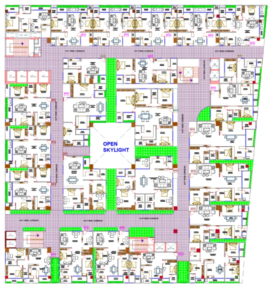 Official fourth floor plan