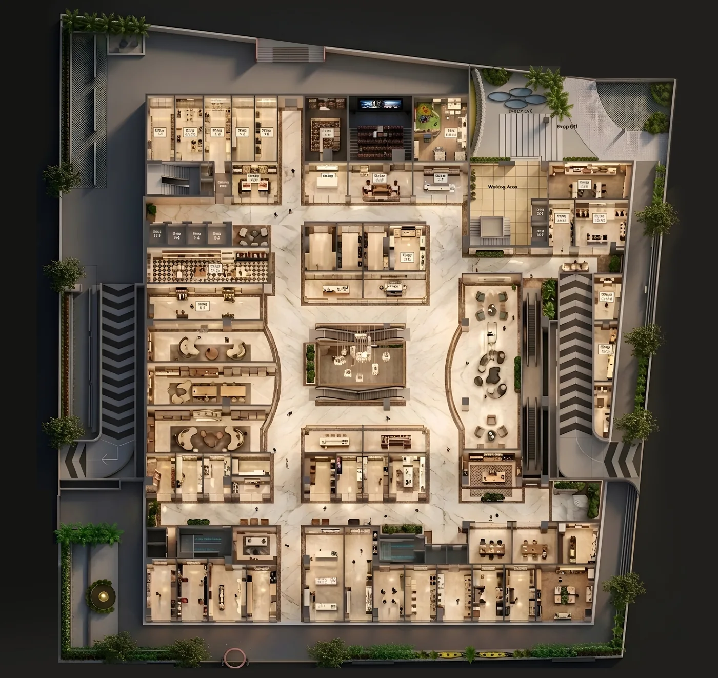 Official ground floor plan