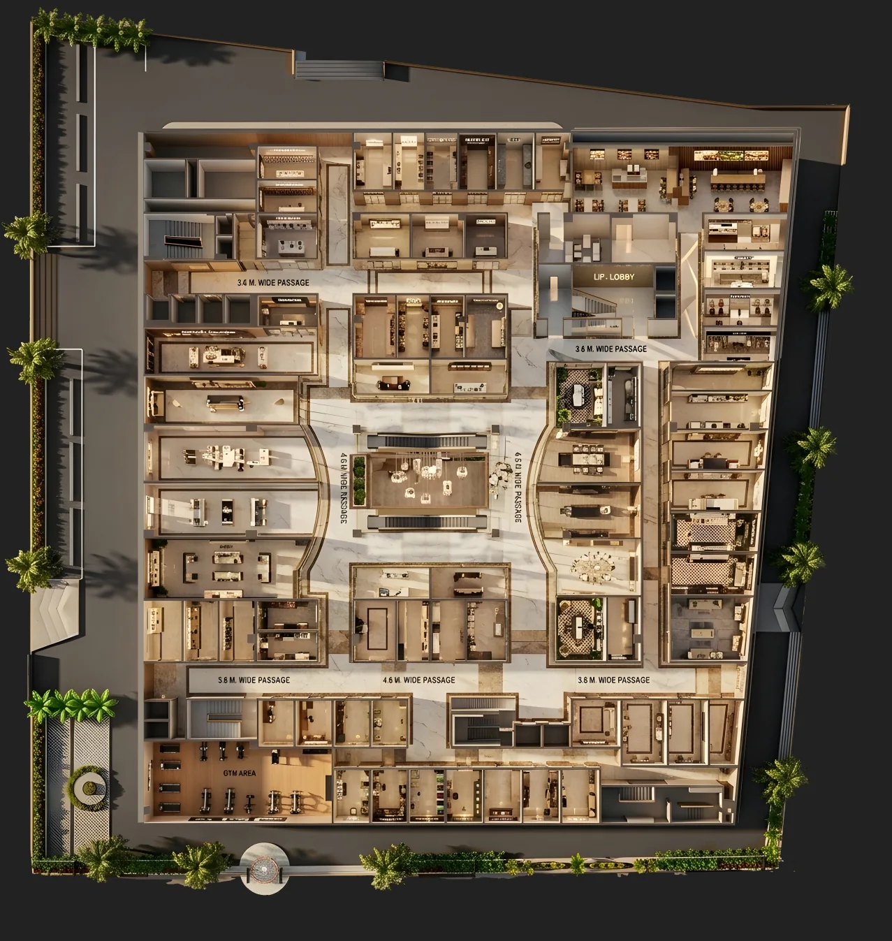 Official second floor plan