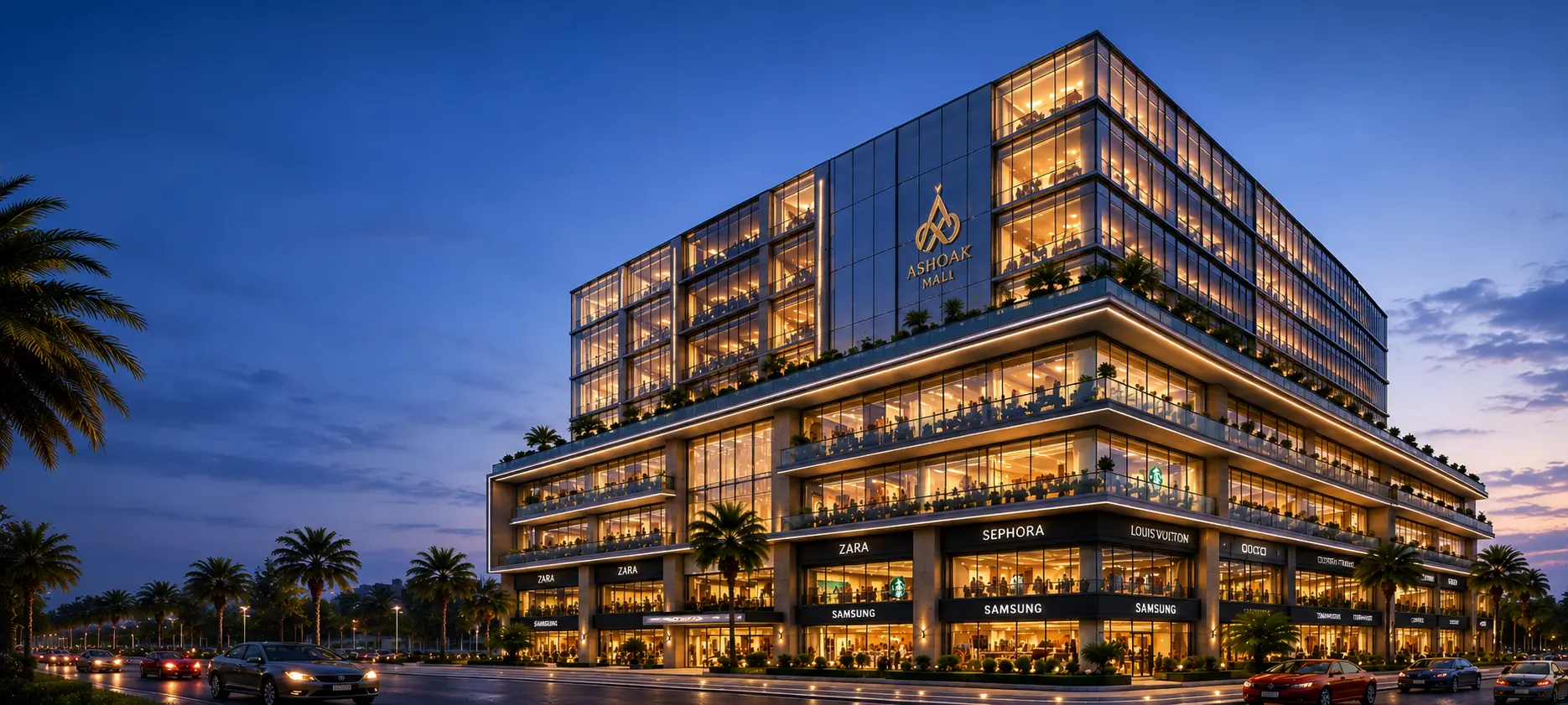 Ashoak Malls — premium mall in Jaalna